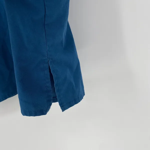 Carhartt Force Scrub Top Mens Small Blue V Neck Medical Shirt - Image 8