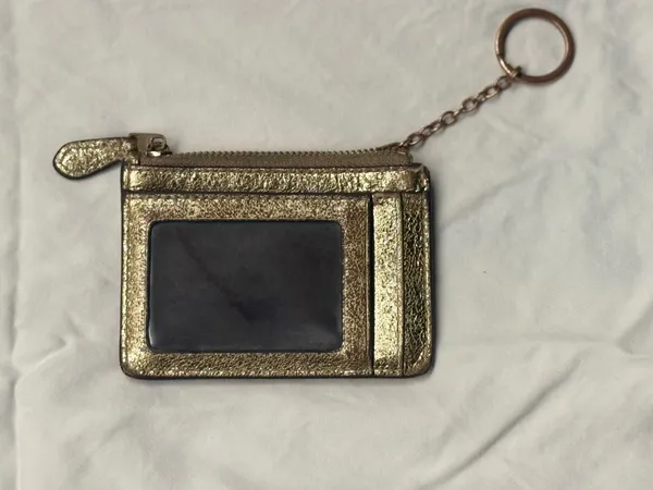 Coach Wristlet Wallet Gold - Image 3