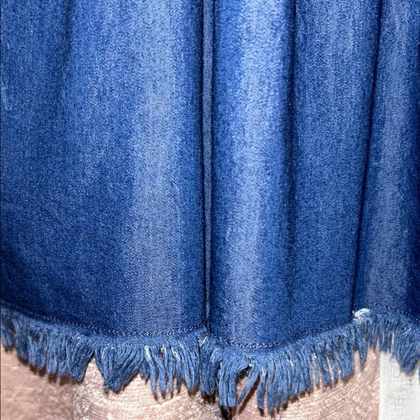 Rewash Size M Strapless Denim Dress - Image 7