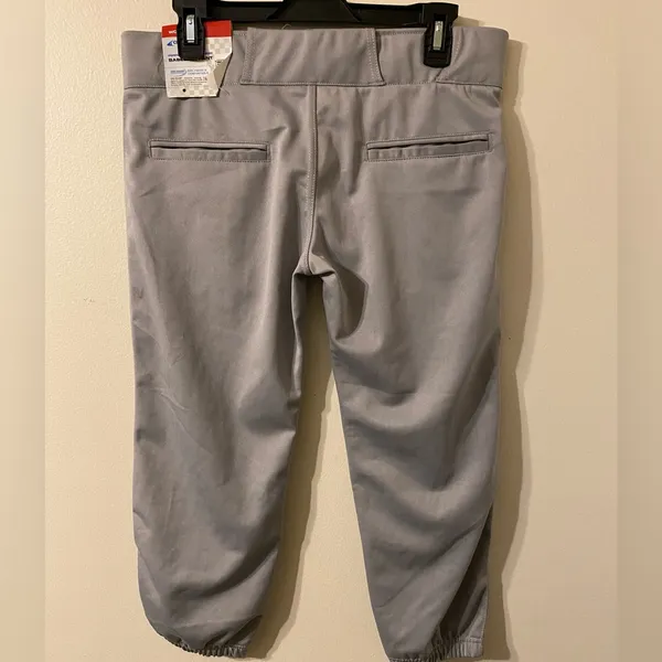New NWT Womens Champro Low-Rise Baseball Pants Size Medium Gray‎ - Image 2