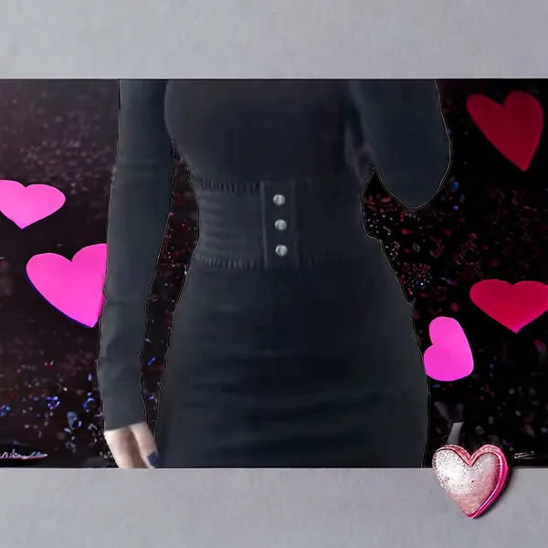 Plus Size‎ Wide Waistband Elegant Elastic Belt Vintage Dress Coat Girdle Waspie - Image 16