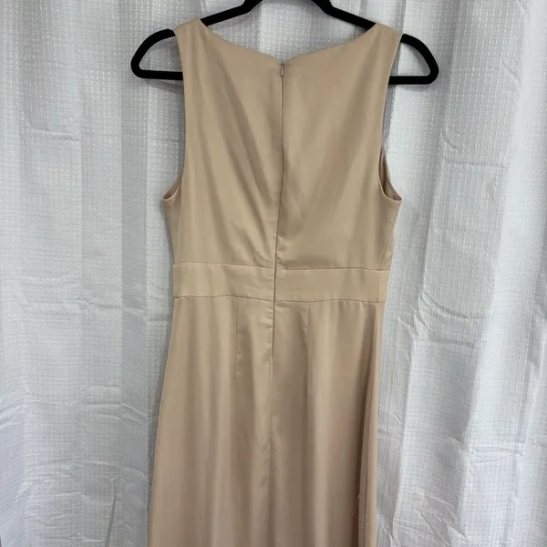 BHLDN Dress Size 4 Fairbanks Satin Anthropologie Formal Midi Maxi - Image 6