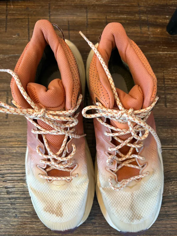 Hoka Trail Code GTX Hiking Boots Women 8 Sun Baked Shortbread - Image 2