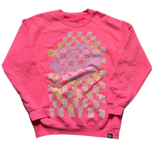 Slyfox Threads Hot Pink Hot Mess Express Crewneck Sweatshirt M - Image 2