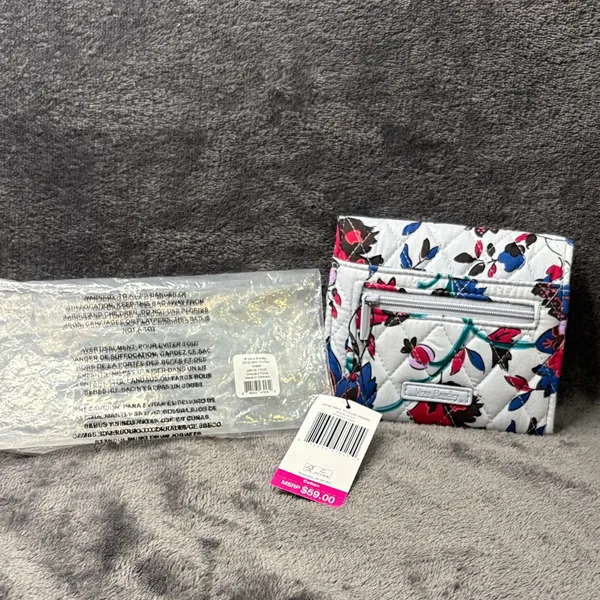 Vera Bradley Multicolor Floral Wallet NWT - Image 2