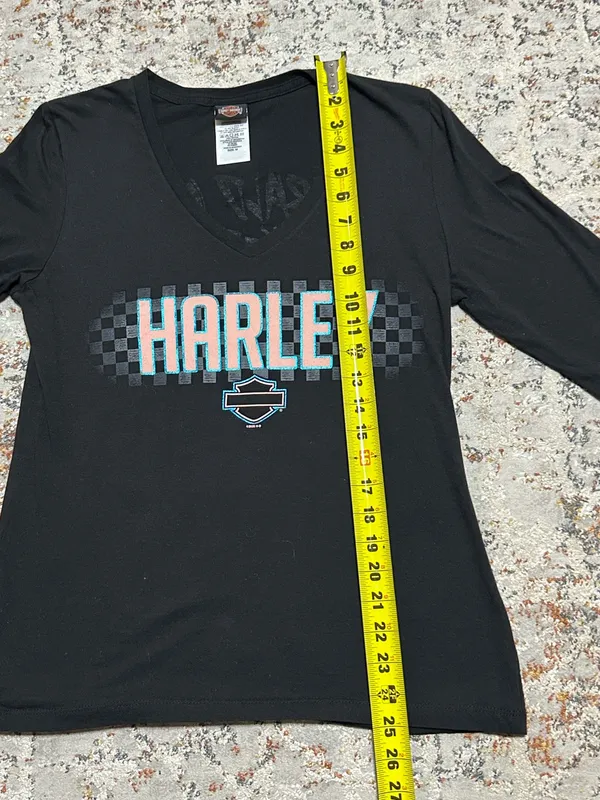 HARLEY DAVIDSON Gulf Coast Ft Walton Beach Florida long sleeve T-shirt size M - Image 5