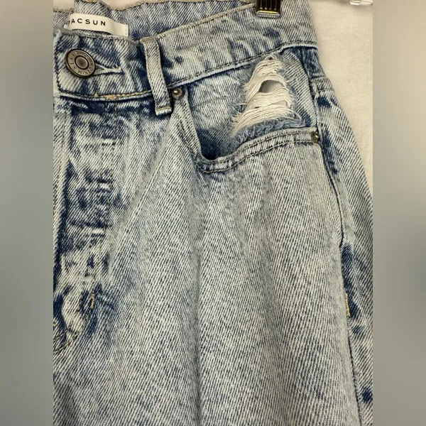 PacSun Light Blue Distressed Boyfriend‎ Jeans - Image 5