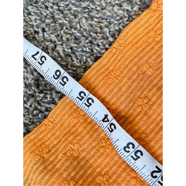 Lulus Orange Off Shoulder Maxi Dress Womens XL Summer Bodycon Minimalist Sleek - Image 3