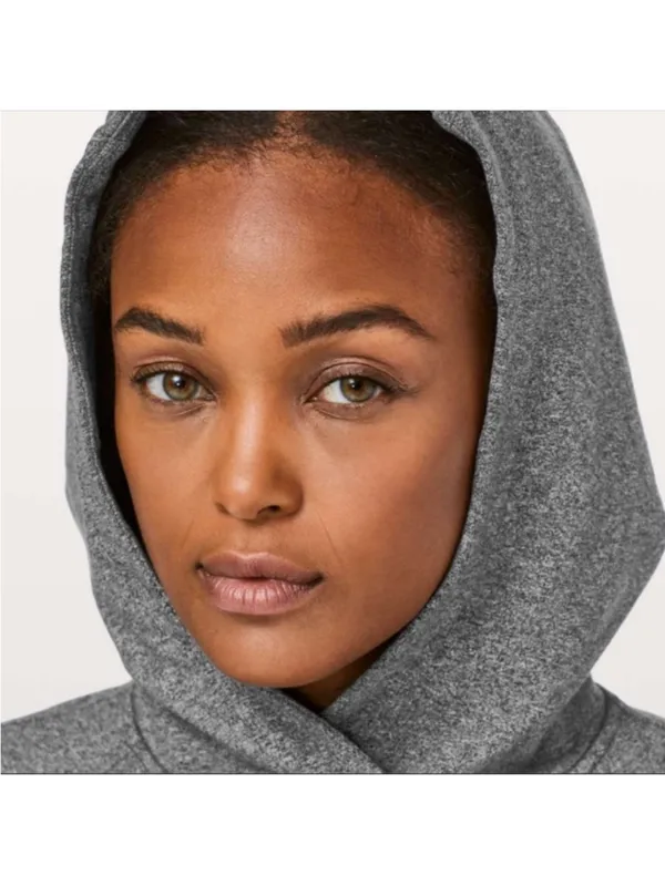 Lululemon Scuba Pullover Heathered Core Ultra Grey Size 6 - Image 10