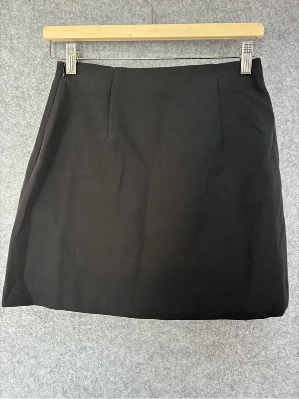 Zara Black pleated mini skirt XS - Image 2