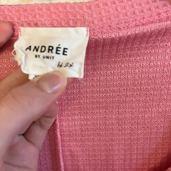 ANDREE BY UNIT Pink Blouse - Image 3