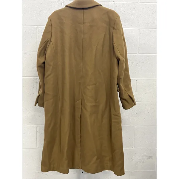 NWT Michael Kors Sz XXL Dark Camel Single Breasted Classic Winter Trench Coat - Image 4