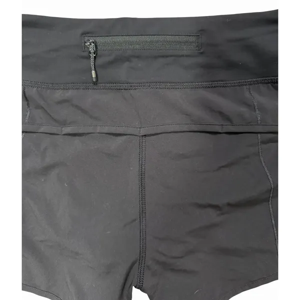 Lululemon Speed Up Short *4-way Stretch 2.5" Black Women's Size 8 - Image 4