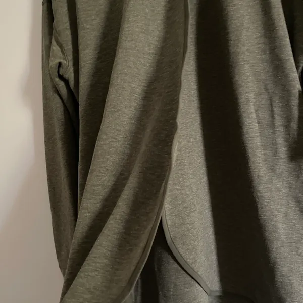 Women's Reversible Dri-Fit Maternity Pullover turtleneck nursing Sweater - Image 3
