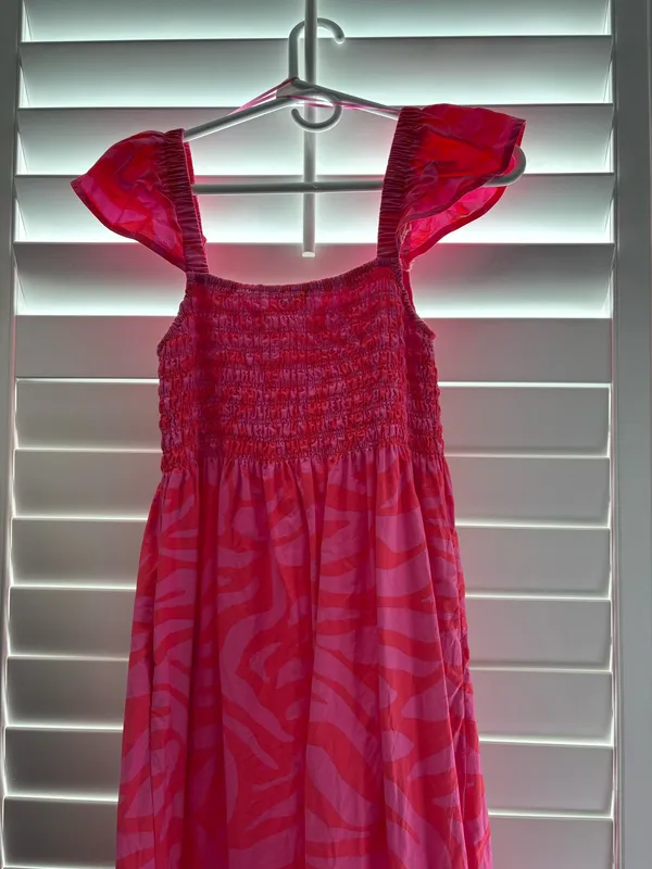 Karlie Pink Maxi dress - Image 3