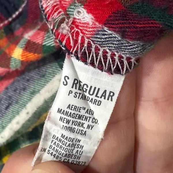 Aerie Plaid Pajama Pants Women’s Small - Image 2