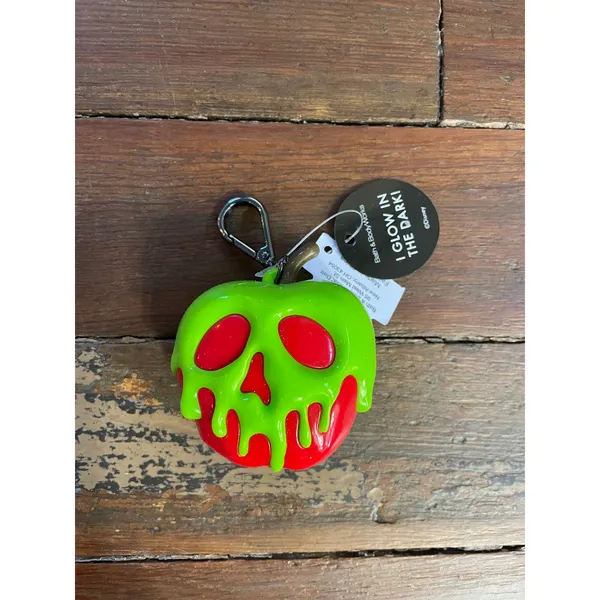 Bath & Body Works Disney Villains Glow in the Dark Keychain Set Poison Apple Maleficent - Image 2