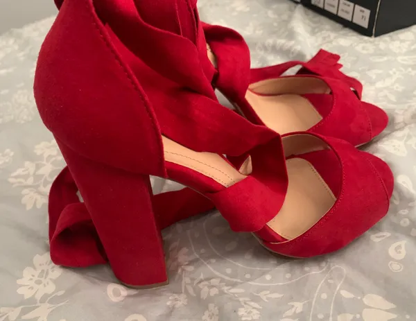 Lulus Red Heels - Image 6