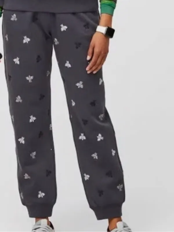 Figs Pride Lounge Joggers Pants, Charcoal Gray, Size S - Image 2