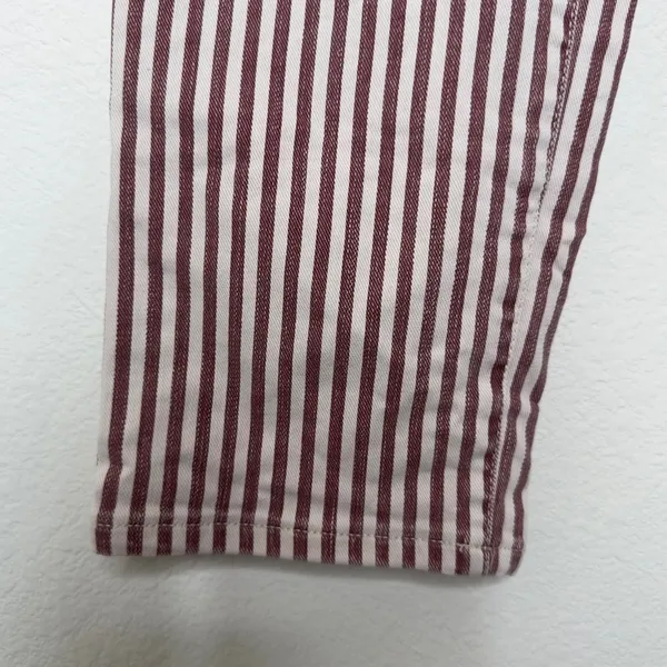 Madewell The High-Rise Slim Boyjean in Luca Stripe Size 25 Pre-owned - Image 7