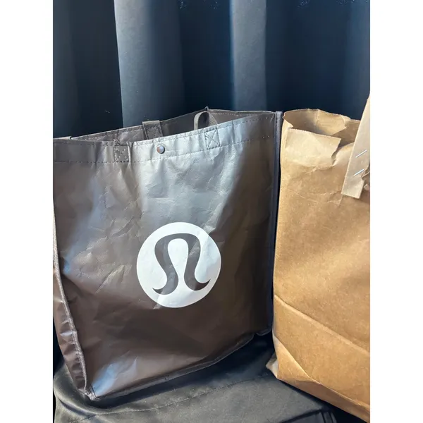 Lululemon Reusable‎ Shopping Tote Bag blaMade To Feel Small Medium - Image 6