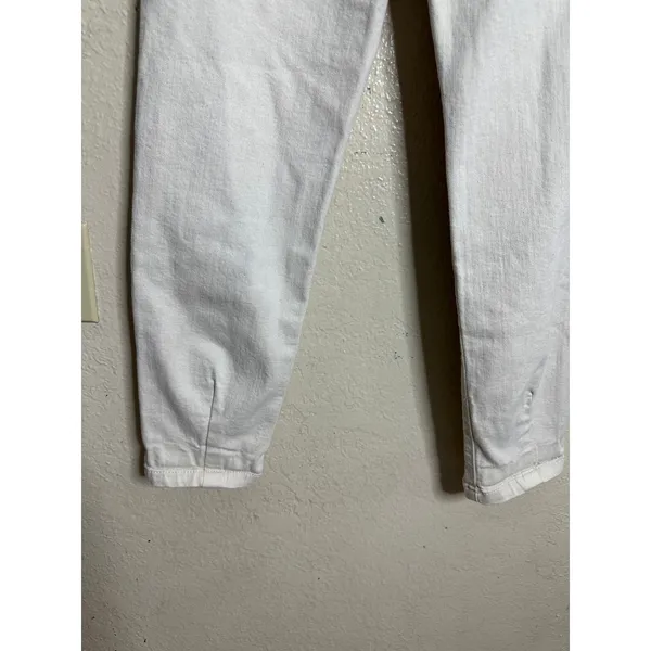 Sézane Manu Trousers in Mottled Ecru size 34 US 2 Pleated Tapered - Image 10