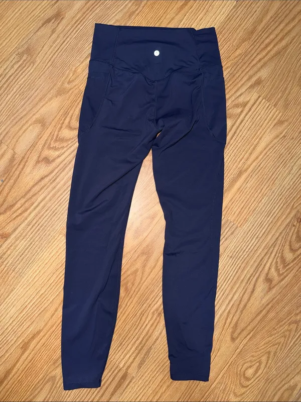 Halara Navy High-Waist Leggings - Image 2