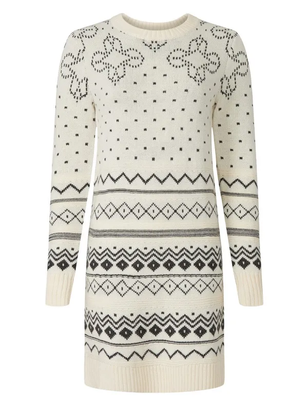 Thakoon‎ x Rent The Runway Fair Isle Wool Sweater Dress - Image 2