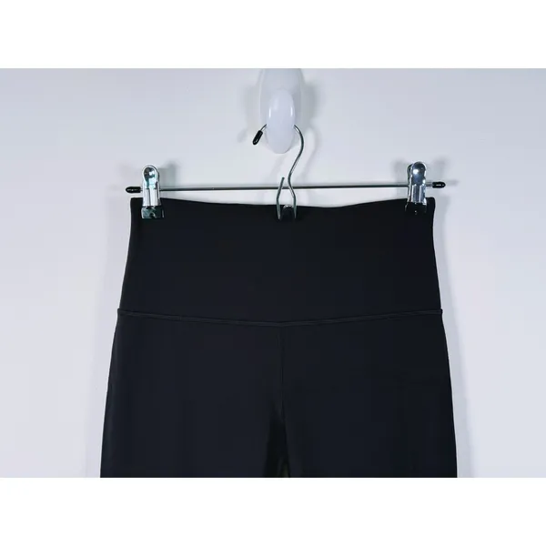 Lululemon Align High Rise Mini Flare Pants Size 6 Black Yoga Athletic Lounge Gym - Image 5