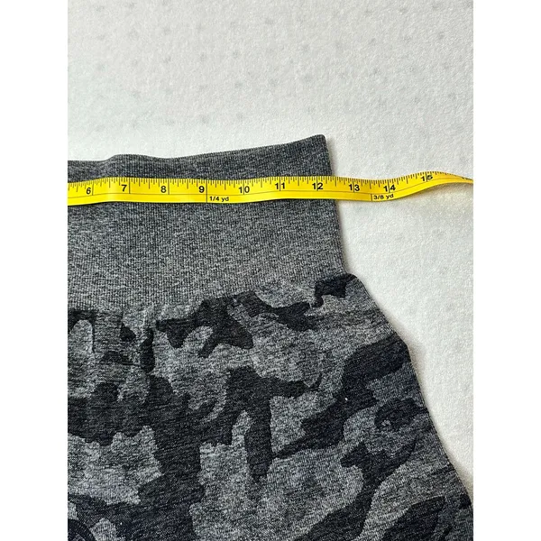 NVGTN Camo Seamless Leggings – Gray/Black – Size M - Image 2