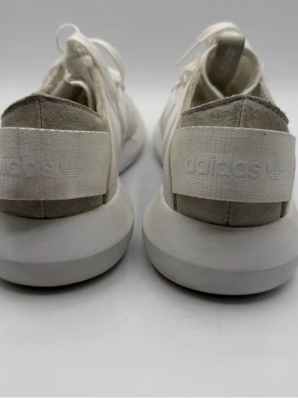 Adidas Tubular Viral Triple White S75583 Women’s 6.5 Y2K Sneakers - Image 4