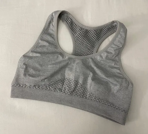 Forever 21 Gray Sport Bra - Image 2