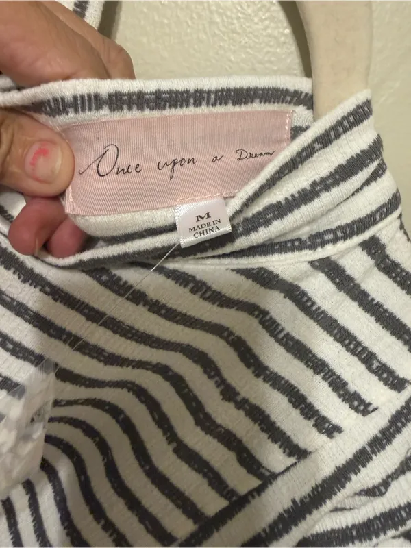 By Anthropologie One Upon a dream Striped Long-Sleeve Crewneck Shirt - Image 8