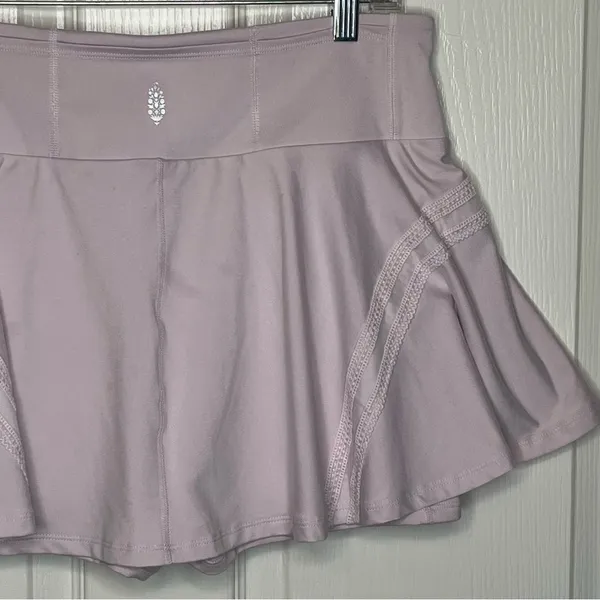 Free People Movement Pleats And Thank You Tennis Skort Sz XL Violet Frost - Image 11