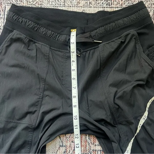 Lululemon Dance Studio Mid-Rise Crop 25" Black Pants Size 12 - Image 13
