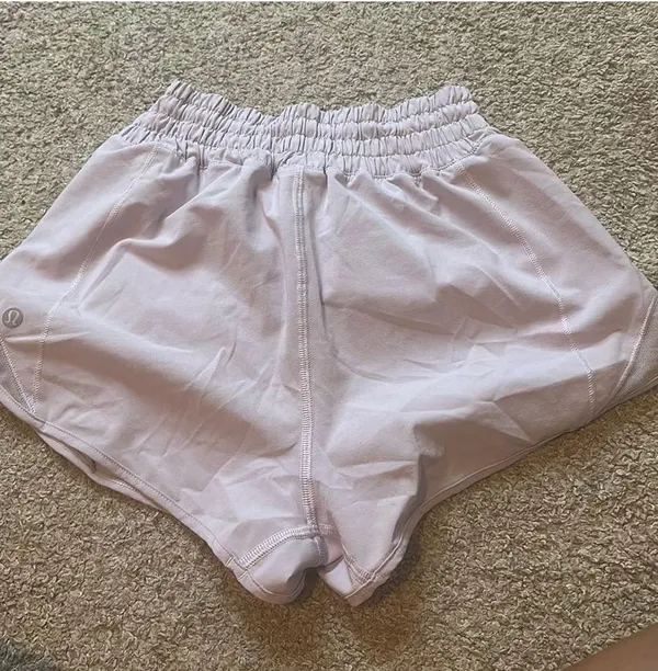 Purple Lululemon Hotty Hot Shorts - Image 3