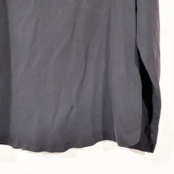 Lululemon Black Athletic Crewneck Long Sleeve Stretchy Top - Image 2