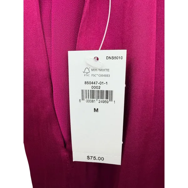 Banana Republic Womens‎ 2-Piece Satin Halter Top Maxi Skirt Set M Romantic Flowy - Image 11