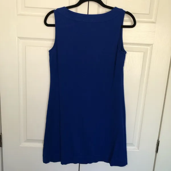 New York and Company Cobalt Blue Dress Size M - Image 5