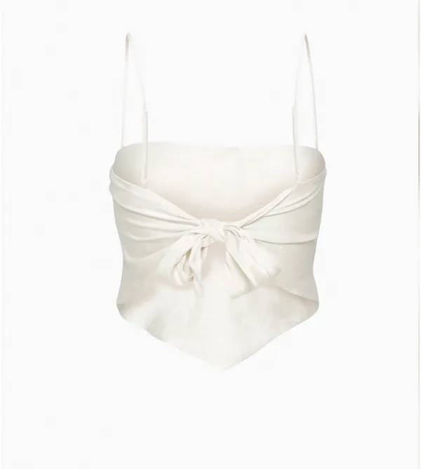 Aritzia Satin Camisole Sunday Best Elektra - Image 5