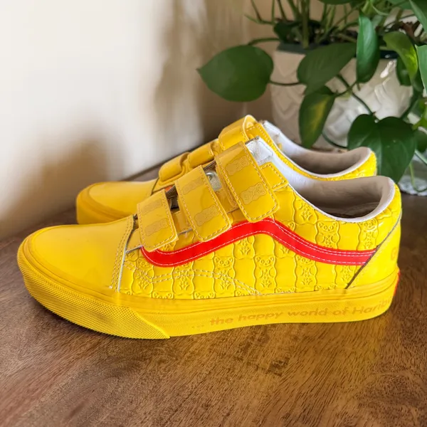 Vans x Haribo Old Skool‎ V Yellow Gummy Bear Sneakers Women 8.5 Men 7 Streetwear - Image 8