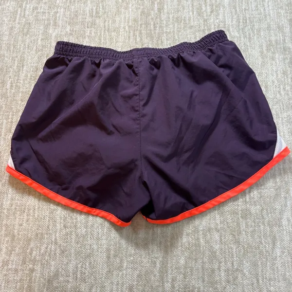Nike Womens Running Shorts‎ Small Purple White Orange With Liner Active Dri-Fit - Image 5