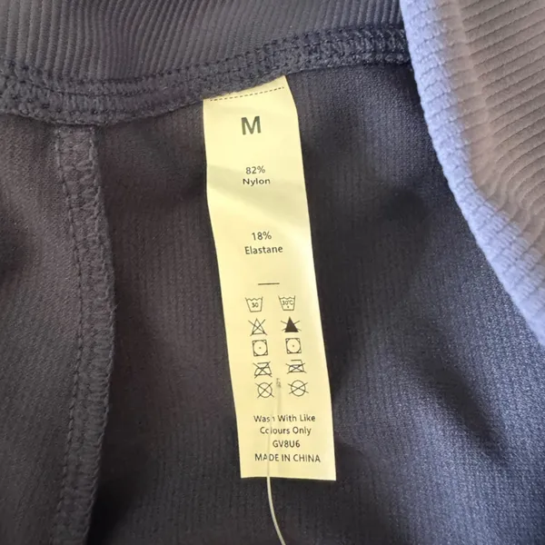 HALARA - NWT Play It My Way Ribbed Track Pants Blue Sz M - Image 7