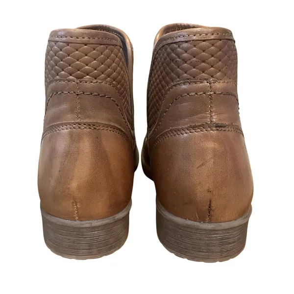 Roan by Bed Stu Gossip Leather Boots Booties Womens Size 6 Brown Western Casual - Image 5