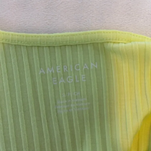 American Eagle Cropped Henley Cami - Image 5