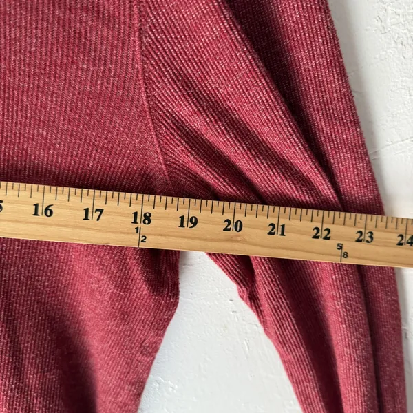 Hollister Sweater Y2k Large Red Plaid‎ Flannel Layered Look Long Sleeve Top - Image 3