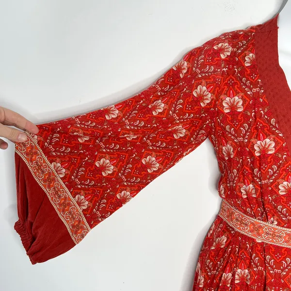SPELL AND THE GYPSY Boho Dress Womens XXS Jewel Soiree Festival Hippie Chic - Image 5