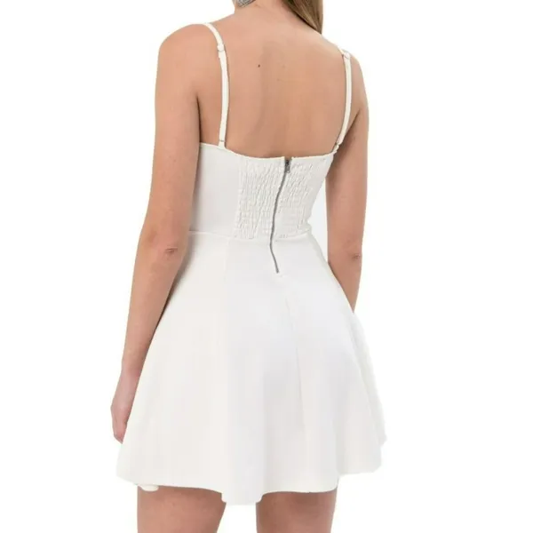 Kikiriki Classic Sleeveless A-Line Mini Dress Black Size Medium NWT - Image 3