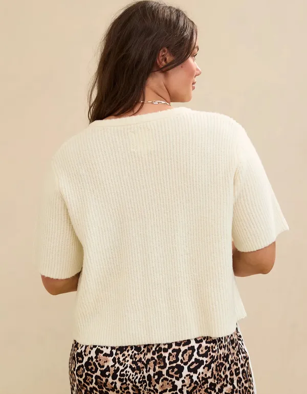 Aerie Short Sleeve Cardigan - Image 2