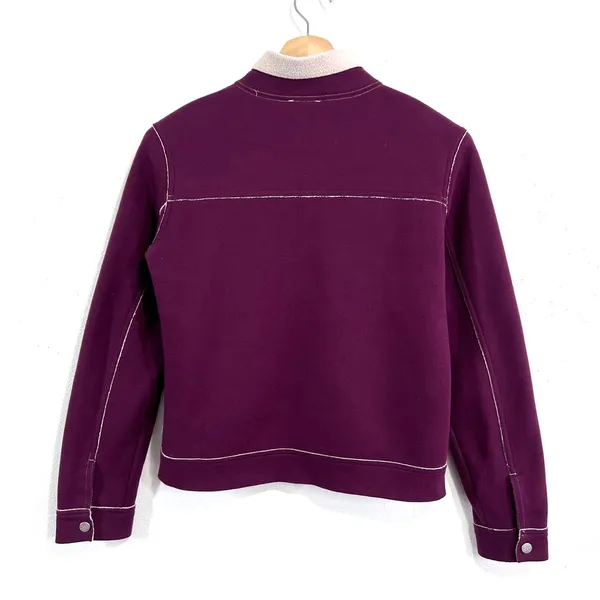 The North Face Womens Medium A5 Series Kanten Sherpa Shearling‎ Bomber Jacket - Image 2